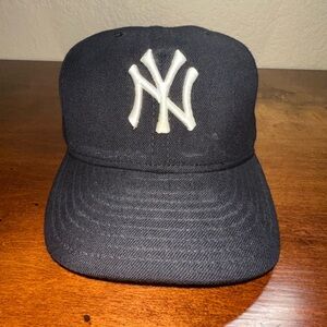 Vintage New York Yankees New Era 59Fifty Wool Cap - Size 7.25